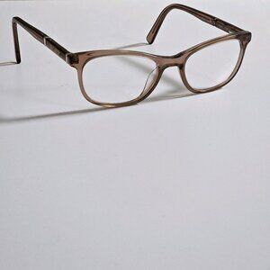 FLOWER Women Eyeglasses Frame Only  Neutral Clear Tortoise 50-19 140 Maggie 6003